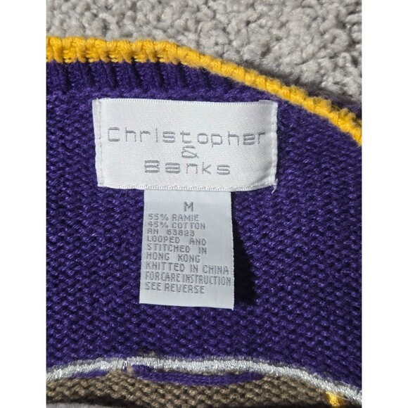Vintage Minnesota Vikings Cardigan Turtleneck set Christopher Banks Football - Picture 4 of 8
